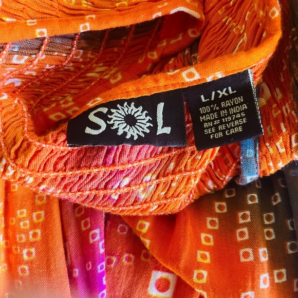 Sol Vibrant Boho Women’s Sun Dress - Picture 3 of 6